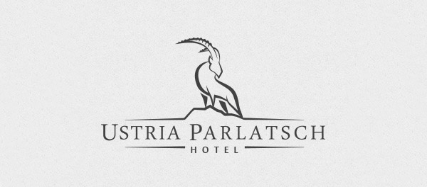 酒店Ustria Parlatsch山羊標志設計-上海標志設計公司 酒店Ustria Parlatsch山羊標志設計-上海標志設計公司