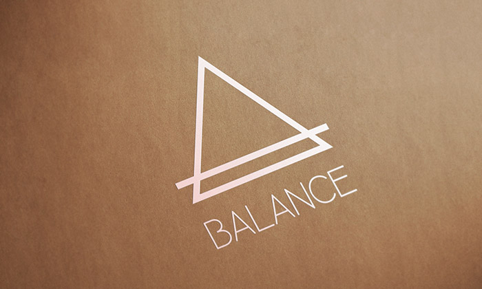 BALANCE天然有機草本精油與瑜伽健身器材標志設(shè)計-上海標志設(shè)計公司