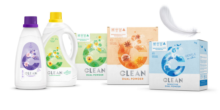 品牌C字母圖形風(fēng)格 DUAL CLEAN 洗衣粉洗衣劑包裝設(shè)計(jì)-上海包裝設(shè)計(jì)公司 品牌C字母圖形風(fēng)格 DUAL CLEAN 洗衣粉洗衣劑包裝設(shè)計(jì)-上海包裝設(shè)計(jì)公司