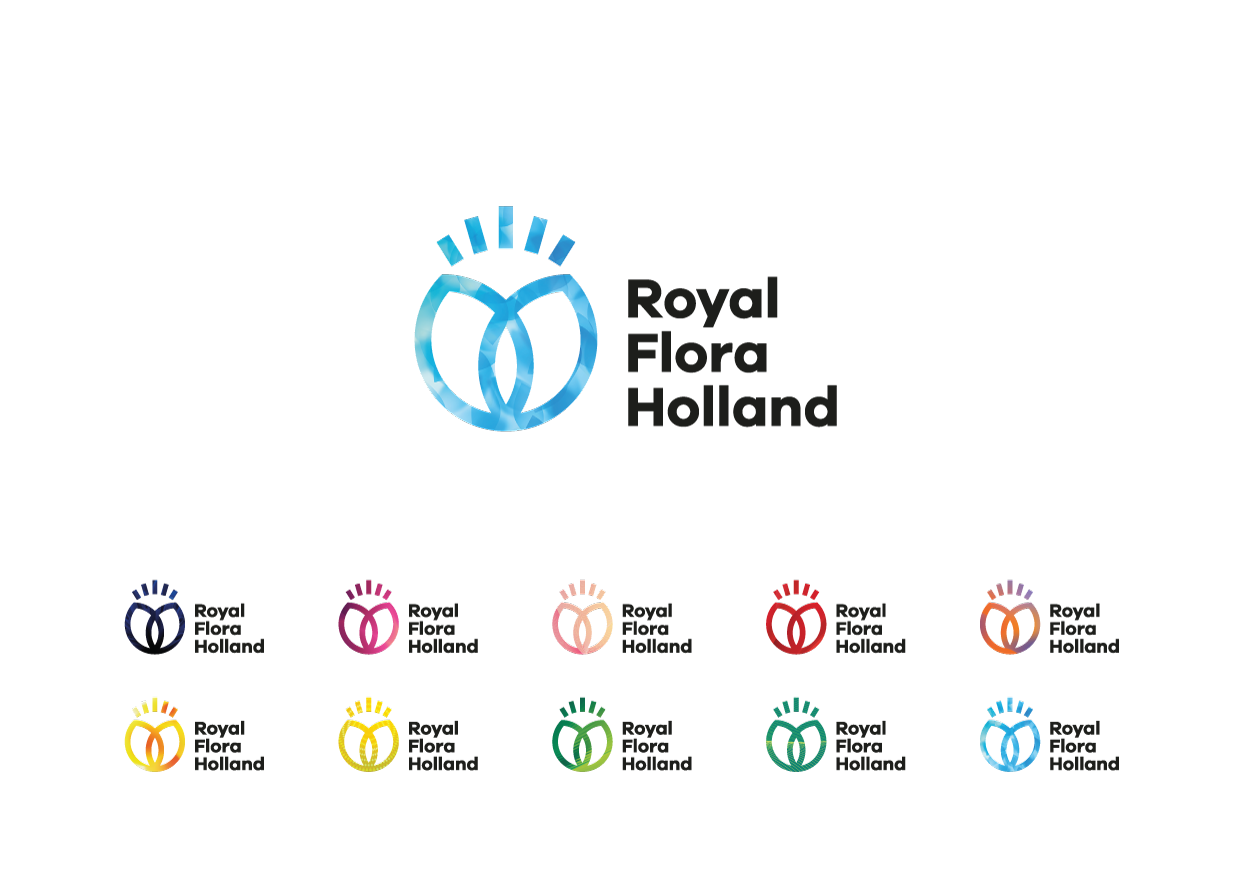 Royal Flora Holland 鮮花花卉種植合作社品牌logo設(shè)計-上海logo設(shè)計公司 Royal Flora Holland 鮮花花卉種植合作社品牌logo設(shè)計-上海logo設(shè)計公司