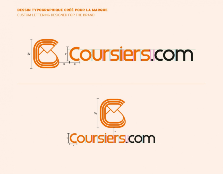 Coursiers快遞公司品牌形象設(shè)計(jì)-logo設(shè)計(jì)-上海品牌設(shè)計(jì)公司 Coursiers快遞公司品牌形象設(shè)計(jì)-logo設(shè)計(jì)-上海品牌設(shè)計(jì)公司