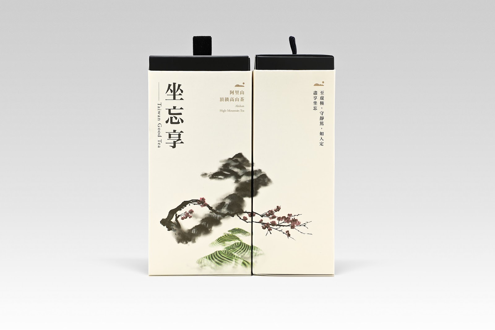 水墨山水風(fēng)格暮光阿里山高山茶茶葉禮盒包裝設(shè)計-上海包裝設(shè)計公司分享 水墨山水風(fēng)格暮光阿里山高山茶茶葉禮盒包裝設(shè)計-上海包裝設(shè)計公司分享