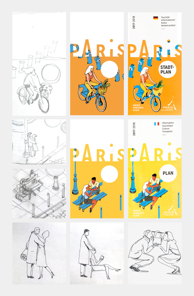 Paris 巴黎城市旅游品牌新形象設(shè)計-宣傳畫冊設(shè)計-上海品牌設(shè)計公司
