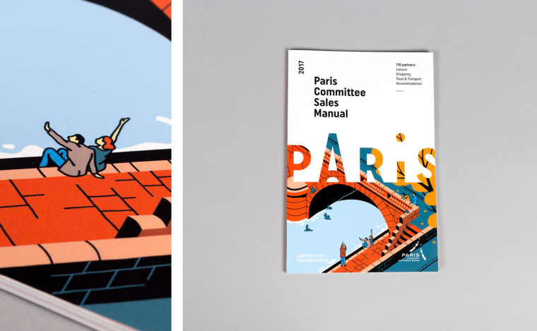 Paris 巴黎城市旅游品牌新形象設(shè)計-宣傳畫冊設(shè)計-上海品牌設(shè)計公司