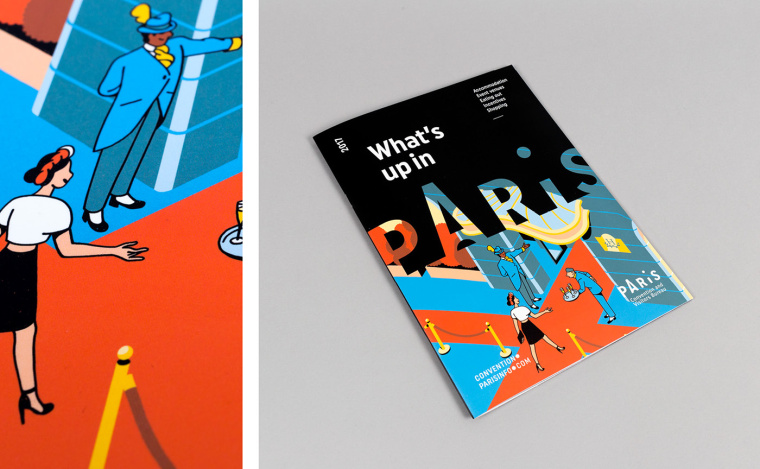 Paris 巴黎城市旅游品牌新形象設(shè)計-宣傳畫冊設(shè)計-上海品牌設(shè)計公司