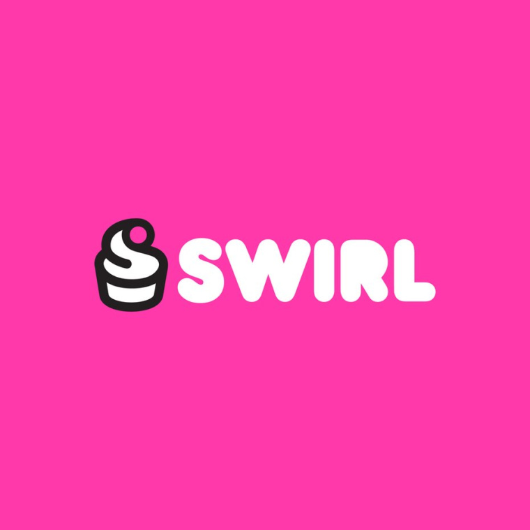 Swirl冷凍酸奶logo-上海品牌logo設計公司 Swirl冷凍酸奶logo-上海品牌logo設計公司