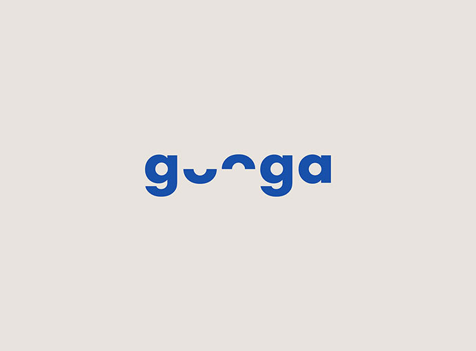 上海logo設(shè)計公司分享：40個創(chuàng)意純英文字母文字logo設(shè)計-Googa文字logo