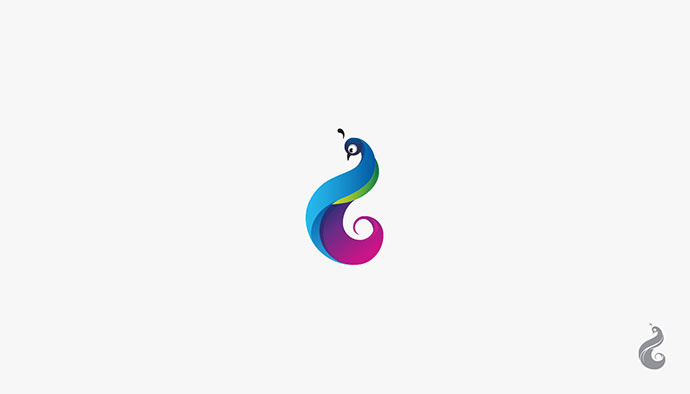 上海logo設(shè)計(jì)公司分享:2017年40個(gè)令人驚奇的Logo設(shè)計(jì)圖片欣賞-孔雀 logo 上海logo設(shè)計(jì)公司分享:2017年40個(gè)令人驚奇的Logo設(shè)計(jì)圖片欣賞-孔雀 logo