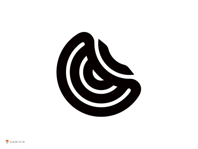 上海logo設(shè)計(jì)公司分享:2017年40個(gè)令人驚奇的Logo設(shè)計(jì)圖片欣賞-彎曲的圓logo 上海logo設(shè)計(jì)公司分享:2017年40個(gè)令人驚奇的Logo設(shè)計(jì)圖片欣賞-彎曲的圓logo