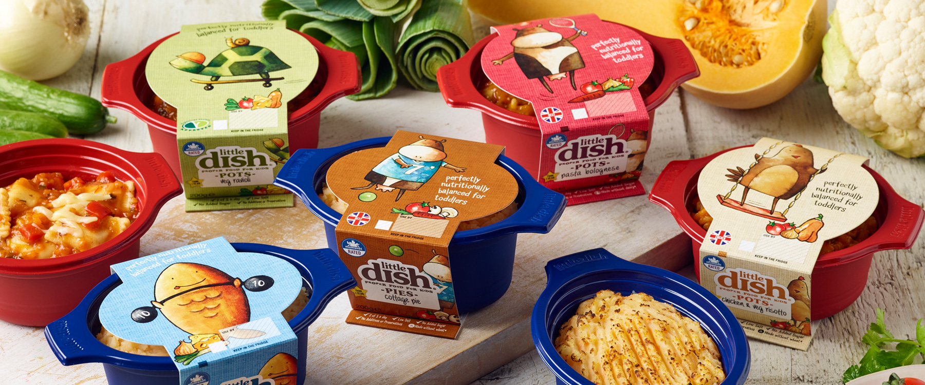 Little Dish品牌兒童食品包裝設(shè)計欣賞-上海包裝設(shè)計公司