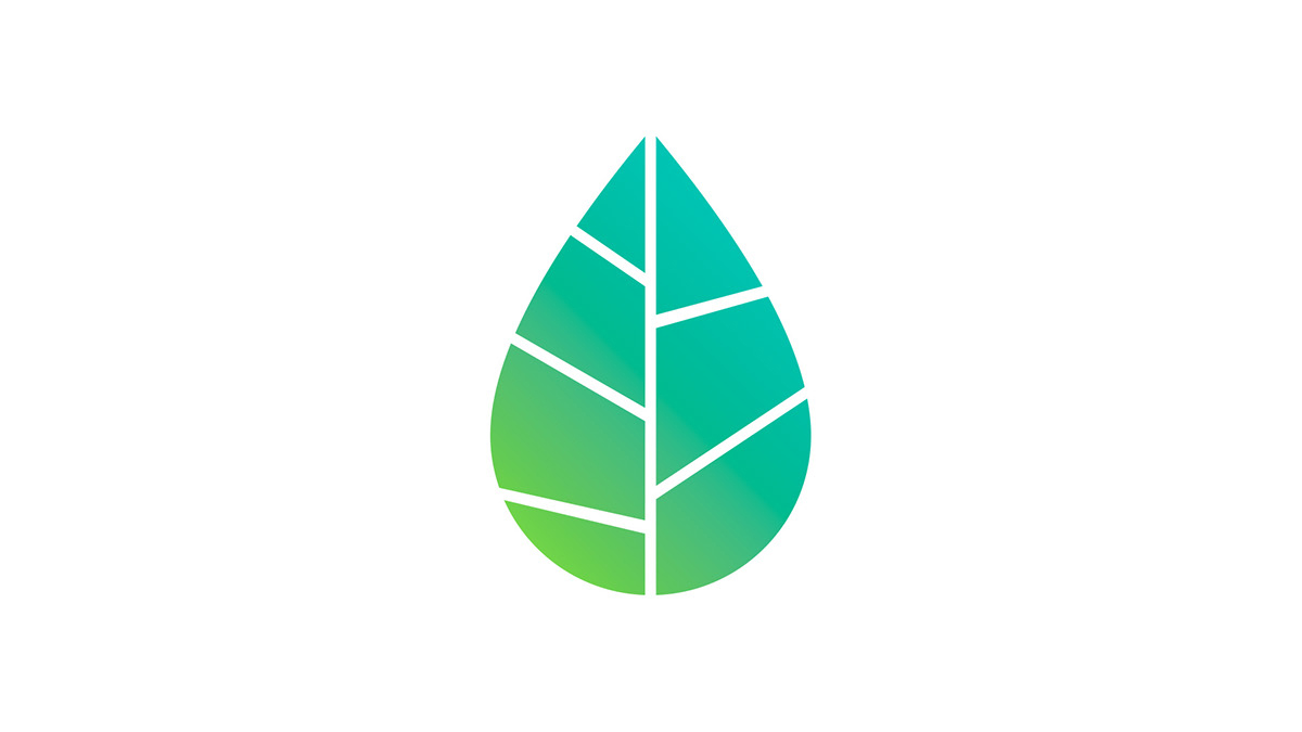 Amazonia 亞馬遜飲料葉子logo-上海logo設(shè)計公司