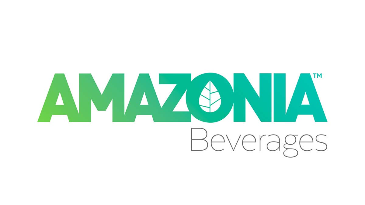 Amazonia 亞馬遜飲料葉子logo-上海logo設(shè)計公司