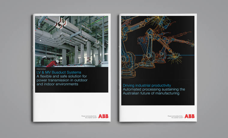 ABB 電力和自動化公司澳大利亞品牌全案形象設(shè)計 ABB 電力和自動化公司澳大利亞品牌全案形象設(shè)計
