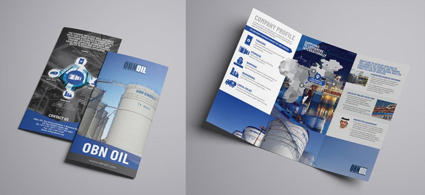 OBNoil Trifold宣傳冊設(shè)計(jì)靈感 OBNoil Trifold宣傳冊設(shè)計(jì)靈感