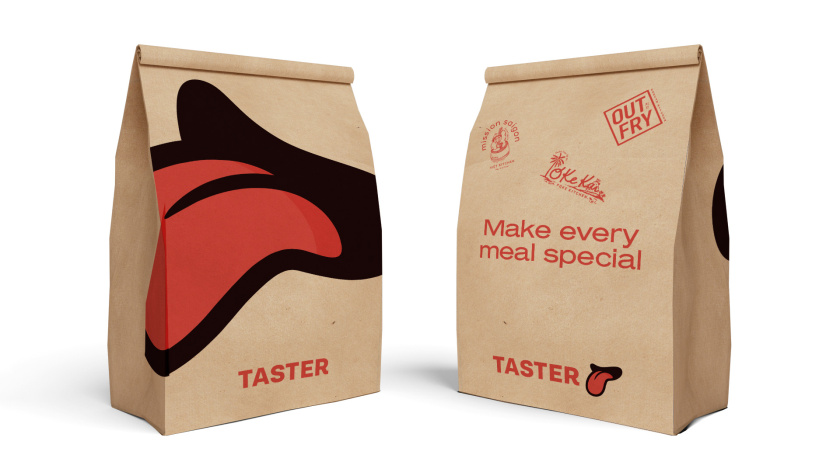 Taster外賣餐飲品牌logo設(shè)計(jì)與品牌vi形象設(shè)計(jì),一個(gè)大膽熱情的舌頭圖案 Taster外賣餐飲品牌logo設(shè)計(jì)與品牌vi形象設(shè)計(jì),一個(gè)大膽熱情的舌頭圖案