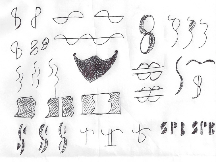 SPB公司logo設(shè)計(jì)，同時(shí)結(jié)合了SPB三個(gè)字母的logo