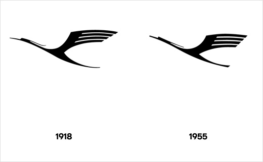 漢莎航空更新品牌logo設(shè)計(jì)-變化歷史