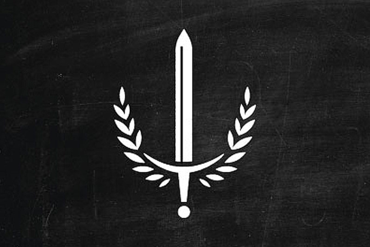 橄欖花加寶劍足球俱樂部logo設(shè)計-上海logo設(shè)計公司