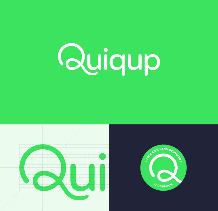 Quiqup 物流快遞配送公司品牌形象重塑-logo設(shè)計(jì) Quiqup 物流快遞配送公司品牌形象重塑-logo設(shè)計(jì)