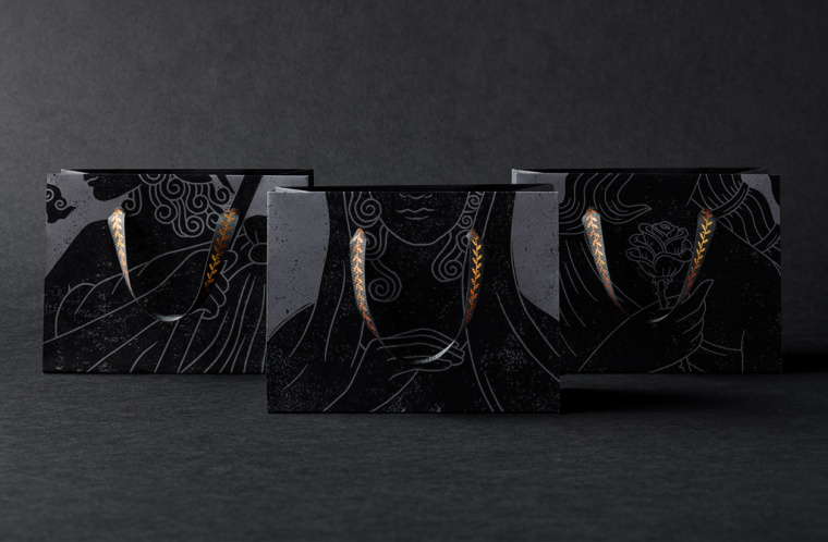 奢侈品品牌設(shè)計(jì)：Angela Georgiou珠寶首飾品牌形象VI設(shè)計(jì)logo設(shè)計(jì)