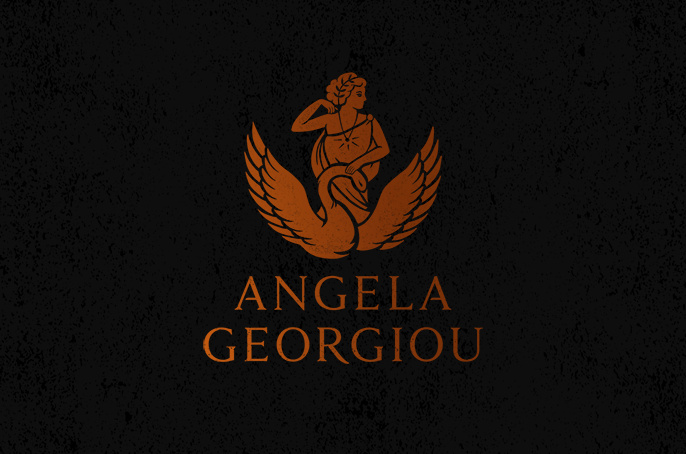 奢侈品品牌設(shè)計：Angela Georgiou珠寶首飾品牌形象VI設(shè)計logo設(shè)計