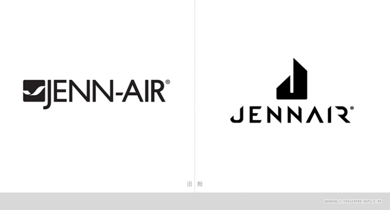 JennAir廚房電器用具品牌LOGO設(shè)計(jì),源自通風(fēng)爐灶和字母J的logo JennAir廚房電器用具品牌LOGO設(shè)計(jì),源自通風(fēng)爐灶和字母J的logo