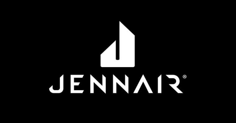 JennAir廚房電器用具品牌LOGO設(shè)計(jì),源自通風(fēng)爐灶和字母J的logo JennAir廚房電器用具品牌LOGO設(shè)計(jì),源自通風(fēng)爐灶和字母J的logo