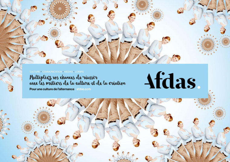上海廣告公司欣賞:Afdas 人才培訓教育機構(gòu)創(chuàng)意平面廣告設計“萬花筒”篇 上海廣告公司欣賞:Afdas 人才培訓教育機構(gòu)創(chuàng)意平面廣告設計“萬花筒”篇
