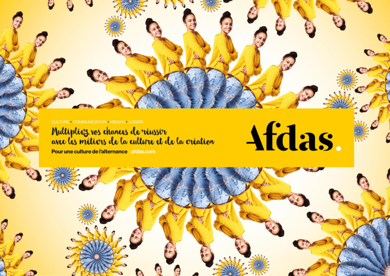 上海廣告公司欣賞:Afdas 人才培訓教育機構(gòu)創(chuàng)意平面廣告設計“萬花筒”篇 上海廣告公司欣賞:Afdas 人才培訓教育機構(gòu)創(chuàng)意平面廣告設計“萬花筒”篇