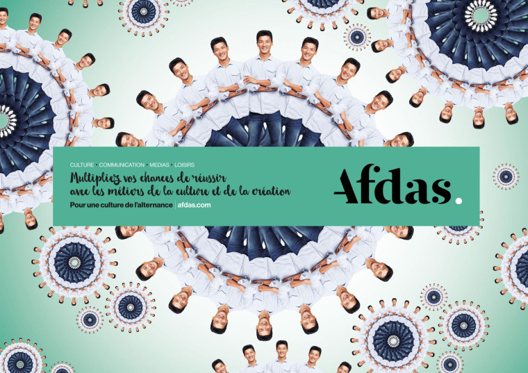 上海廣告公司欣賞:Afdas 人才培訓教育機構(gòu)創(chuàng)意平面廣告設計“萬花筒”篇 上海廣告公司欣賞:Afdas 人才培訓教育機構(gòu)創(chuàng)意平面廣告設計“萬花筒”篇