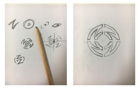 尚略上海logo設(shè)計(jì)公司詳解LOGO設(shè)計(jì)全過程——草圖繪制