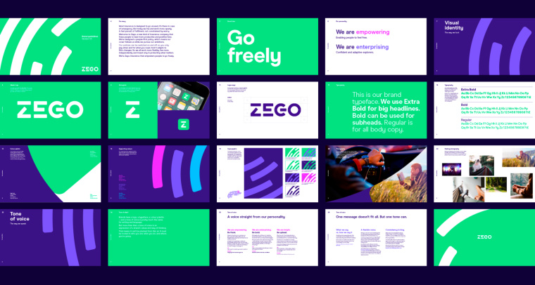 Zego 保險公司更新品牌形象設計VI設計 Zego 保險公司更新品牌形象設計VI設計