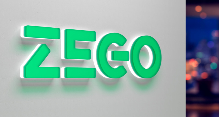 Zego 保險公司更新品牌形象設計VI設計-logo墻 Zego 保險公司更新品牌形象設計VI設計-logo墻