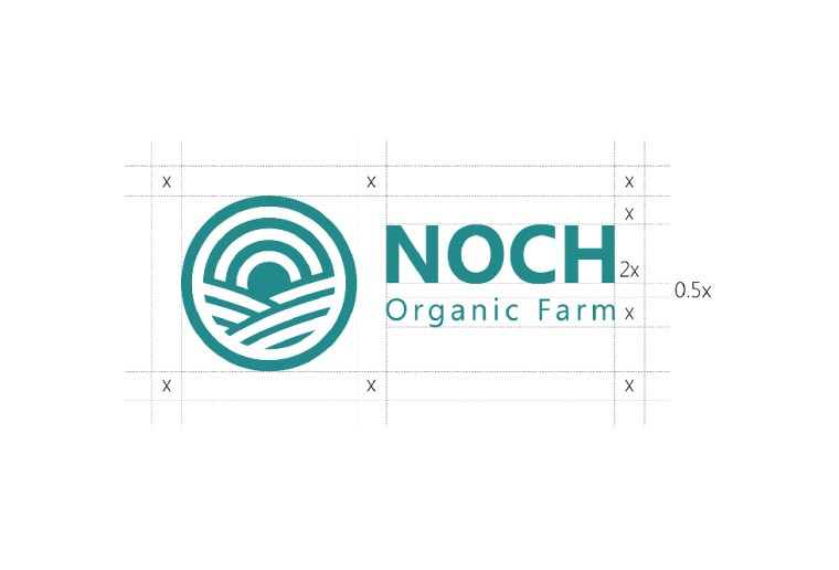 Noch 有機農場logo設計vi設計-上海農業(yè)品牌設計公司