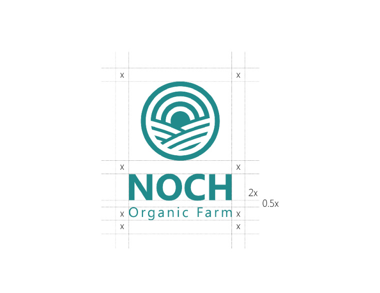 Noch 有機農場logo設計vi設計-上海農業(yè)品牌設計公司