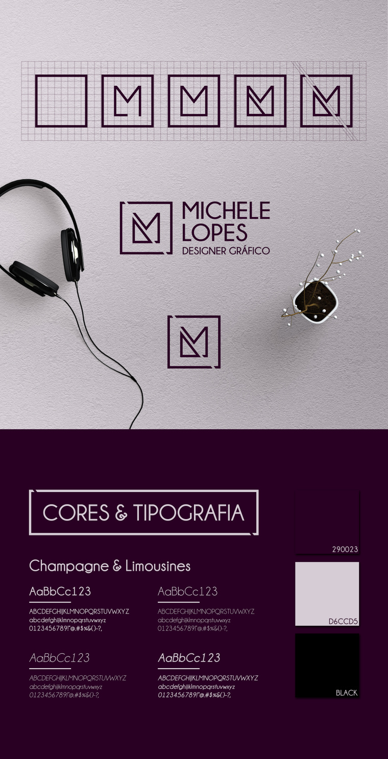 Michele Lopes個(gè)人品牌形象VI設(shè)計(jì)logo設(shè)計(jì),極簡(jiǎn)與現(xiàn)代主義融合的對(duì)角線切割創(chuàng)意 Michele Lopes個(gè)人品牌形象VI設(shè)計(jì)logo設(shè)計(jì),極簡(jiǎn)與現(xiàn)代主義融合的對(duì)角線切割創(chuàng)意