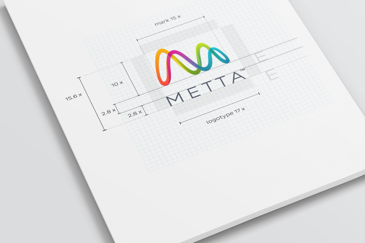 Metta科技公司品牌標(biāo)志設(shè)計(jì),變形字母M,實(shí)現(xiàn)和諧的正弦曲線循環(huán) Metta科技公司品牌標(biāo)志設(shè)計(jì),變形字母M,實(shí)現(xiàn)和諧的正弦曲線循環(huán)
