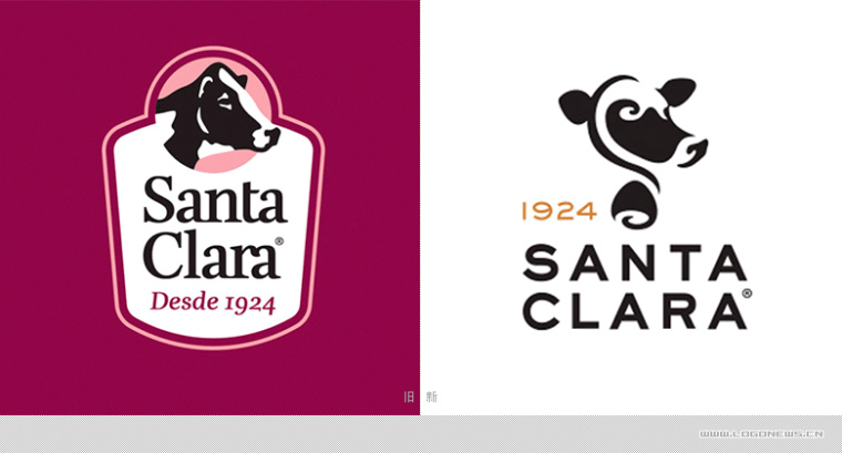 Santa Clara 乳制品品牌形象與標(biāo)志重塑設(shè)計(jì) Santa Clara 乳制品品牌形象與標(biāo)志重塑設(shè)計(jì)