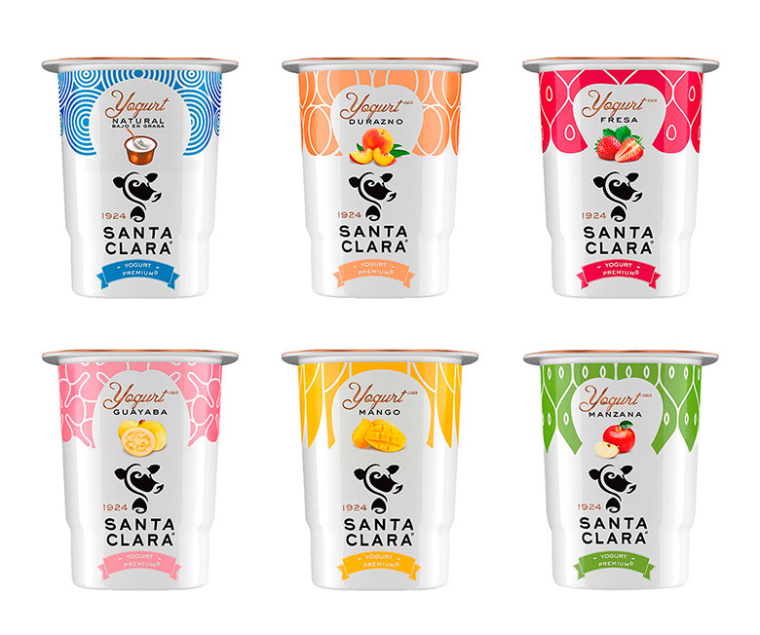 Santa Clara 乳制品品牌形象與標(biāo)志重塑設(shè)計(jì)-原老包裝設(shè)計(jì) Santa Clara 乳制品品牌形象與標(biāo)志重塑設(shè)計(jì)-原老包裝設(shè)計(jì)