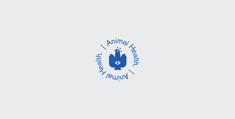 Peacock獸醫(yī)藥物品牌形象VI設(shè)計(jì)logo設(shè)計(jì)，孔雀的矢量化圖案