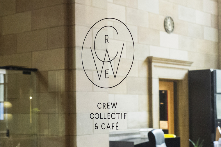 Crew Collective＆cafe品牌形象VI設(shè)計logo設(shè)計，現(xiàn)代美學(xué)與傳統(tǒng)設(shè)計元素相結(jié)合