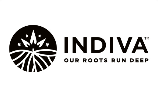 INDIVA大麻品牌新標(biāo)志logo設(shè)計(jì)