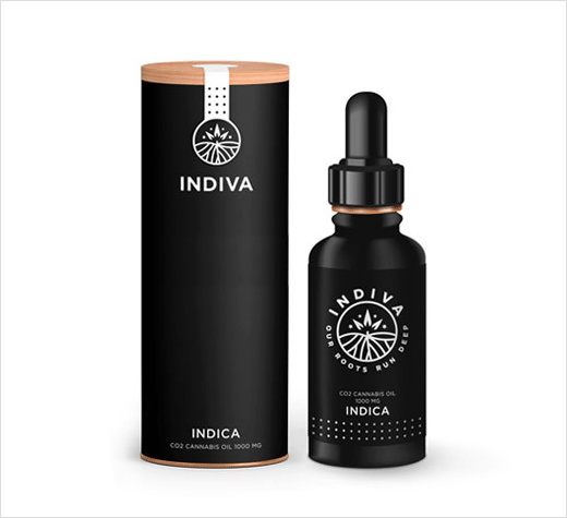 INDIVA大麻品牌新標志logo設計包裝設計