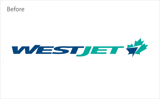 加拿大航空公司logo設計-新標志