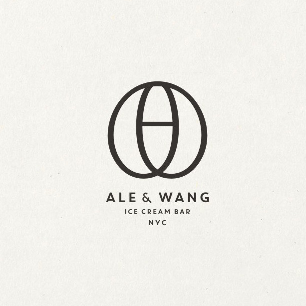 簡單的冰淇淋標志logo設計--上海logo設計公司