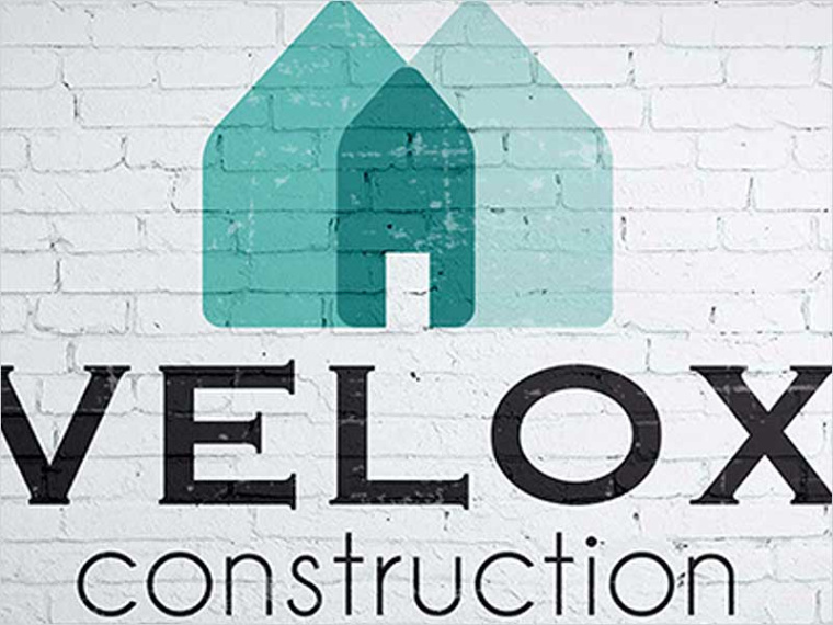 Velox建筑施工標志設(shè)計-上海標志設(shè)計公司