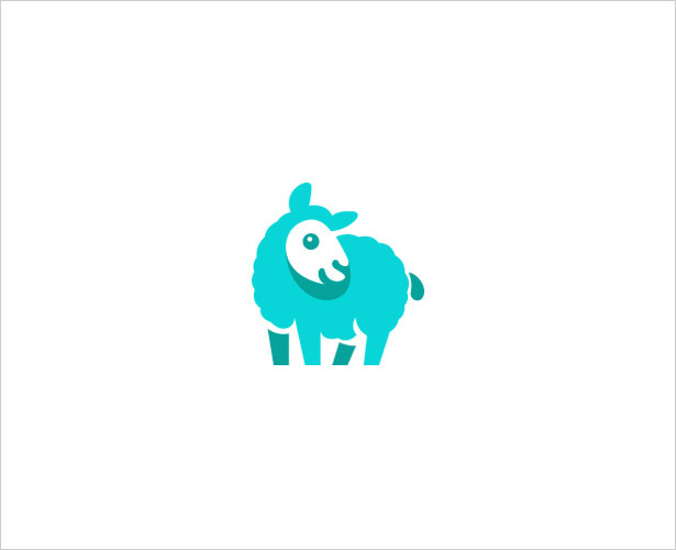 上海logo設(shè)計(jì)：28個(gè)現(xiàn)代和負(fù)空間標(biāo)志logo設(shè)計(jì)-綿羊logo