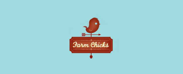 FarmChicks動(dòng)物logo設(shè)計(jì)-上海logo設(shè)計(jì)欣賞