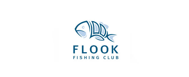 Flook釣魚俱樂部動(dòng)物logo設(shè)計(jì)-上海logo設(shè)計(jì)欣賞