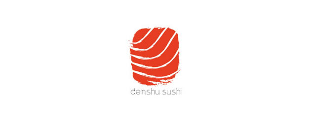 Denshu壽司標(biāo)志設(shè)計(jì)東方主題標(biāo)志設(shè)計(jì)上海標(biāo)志設(shè)計(jì)公司